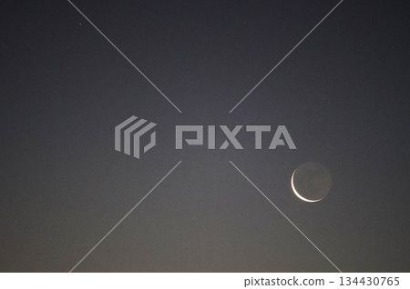 Mercury, Antares, and the Moon 134430765