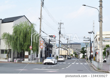 京都市左京區出町柳站前的街景 134430927