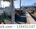 JR Agatsuma Line Gunma Haramachi Station platform 134431147