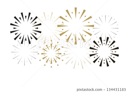 firework isolated on clean background vector illustration firework isolated on clean background vector illustration 134431183
