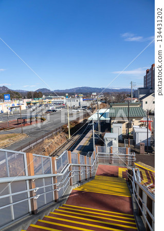 JR Agatsuma Line Gunma Haramachi Station - View from the overpass 134431202