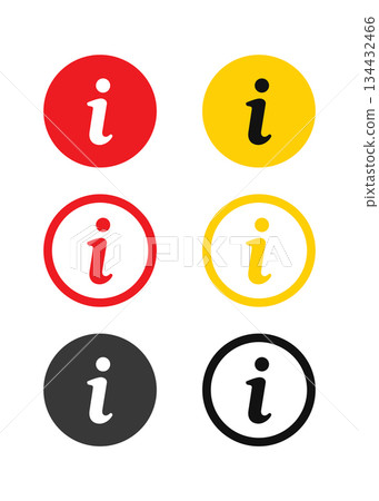 Set of Information help icon stock Illustration Set of Information help icon stock Illustration 134432466