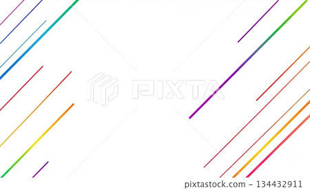 AI圖像:背景材料上裝飾著彩色線條 AI圖像:背景材料上裝飾著彩色線條 134432911