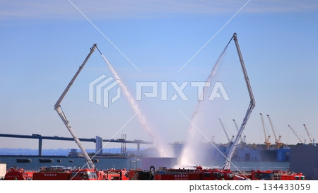 消防演習圖片 134433059