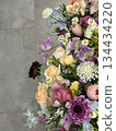 Natural colorful flower arrangement 134434220