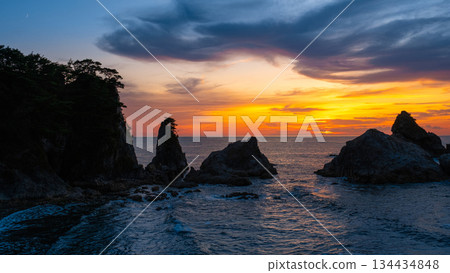 Sasagawa flow/evening view Sasagawa flow/evening view 134434848