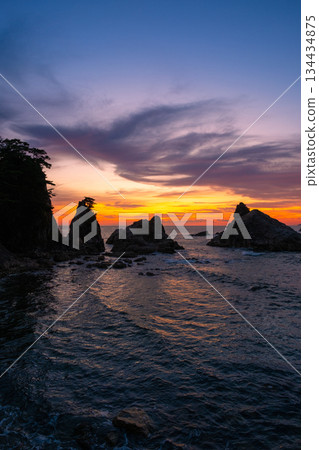 Sasagawa flow/evening view 134434875