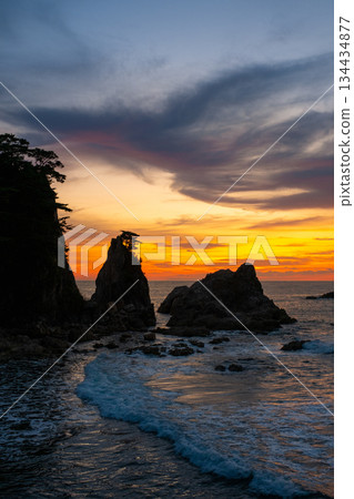 Sasagawa flow/evening view 134434877