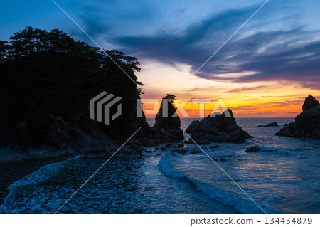 Sasagawa flow/evening view Sasagawa flow/evening view 134434879