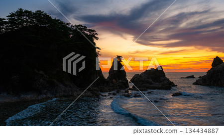 笹川流/夜景 134434887