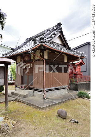 越谷市大字枚方越谷、城帝神社散步 越谷市大字枚方越谷、城帝神社散步 134435219