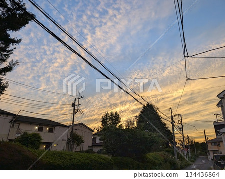 Autumn sky  134436864