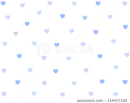 Pastel color heart pattern background | Cute dot-style pattern material Pastel color heart pattern background | Cute dot-style pattern material 134437189
