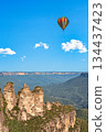 View of the Three Sisters in Blue Mountains National Park 134437423