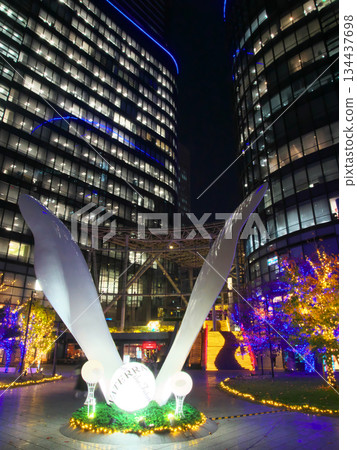 Beautiful illuminations at WATERRAS - Evening view of the cityscape (November 2025) Beautiful illuminations at WATERRAS - Evening view of the cityscape (November 2025) 134437698
