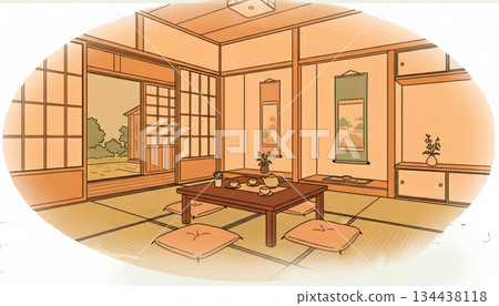 Japanese room Japanese room 134438118