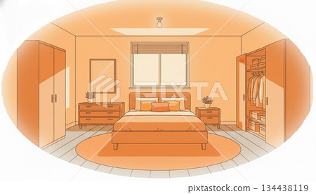The bedroom The bedroom 134438119