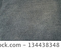 High-resolution, Close-up view of denim fabric texture  134438348