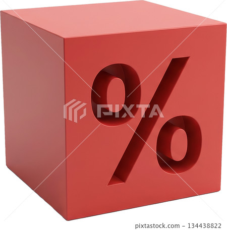 3D Shopping and Commerce Icons Isolated on White 134438822