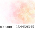Watercolor abstract background with small floral pattern Watercolor abstract background with small floral pattern 134439345
