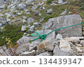 Rope tied to a rock (Mt. Nasu, Nasu Town, Nasu District, Tochigi Prefecture) 134439347