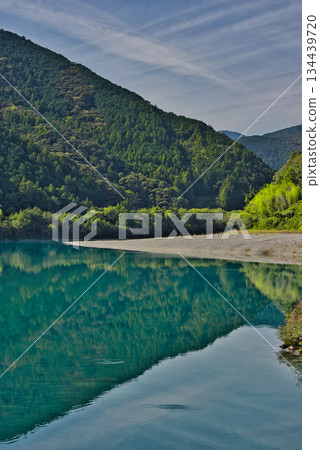 View of the Niyodo River from Kataoka Submerged Bridge View of the Niyodo River from Kataoka Submerged Bridge 134439720