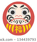 Daruma (Good fortune) 134439793