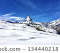 Zermatt featuring the Matterhorn mountain 134440218
