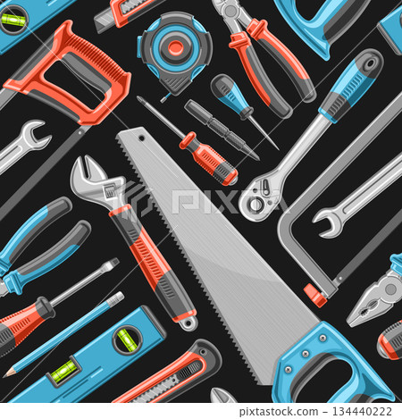 Vector Hardware Tools seamless pattern Vector Hardware Tools seamless pattern 134440222