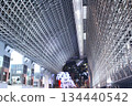 The stunning architectural beauty of Kyoto Station Building 134440542