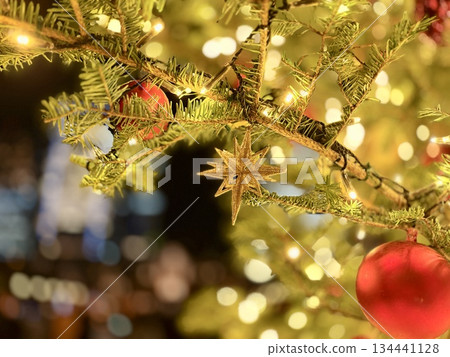 閃閃發光的聖誕樹 閃閃發光的聖誕樹 134441128