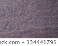 Close-up.Old violet cotton fabric texture. 134441791