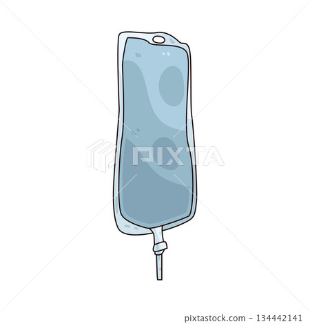 illustration of IV Bag illustration of IV Bag 134442141