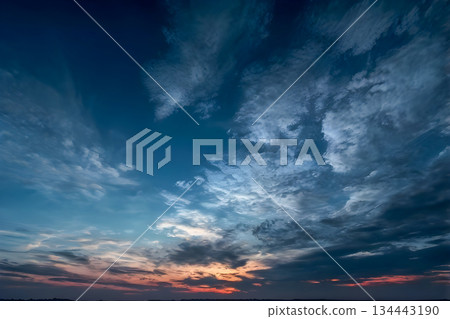 blue sky with clouds blue sky with clouds 134443190