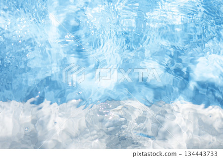 Sparkling water surface - summer color image 134443733
