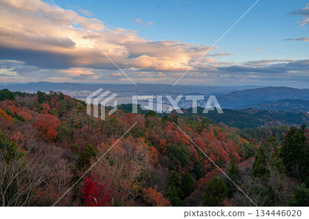 從比叡山眺望琵琶湖 134446020