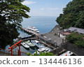 Lake Biwa viewed from Chikubushima Island 134446136