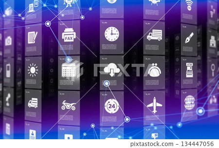 Digital Icons and Network Visualization 134447056