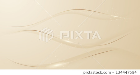 golden abstract background with luxury vector illustration 134447584