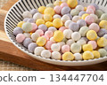 glutinous rice balls winter solstice raw colorful colorful Raw Colorful tangyuan タンユエン もち団子 134447704