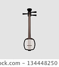 Traditional Chinese instrument with four strings 134448250