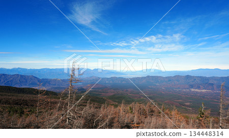 從富士山五合目溫中道眺望的景色 134448314
