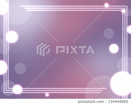 Purple and pink gradient and glittering frame Purple and pink gradient and glittering frame 134448908
