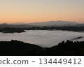 Shiba Pass Sea of Clouds Morning Glow Dawn 134449412