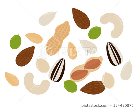 Mixed nuts 134450875