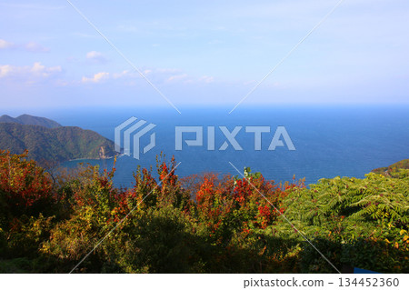 三方露台、三方五湖彩虹線、山頂公園、日本海、水月湖、日向湖、須賀湖、久串湖、若狹灣 134452360