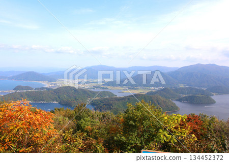 Mikata Terrace, Mikata Five Lakes Rainbow Line, Summit Park, Sea of Japan, Lake Suigetsu, Lake Hinata, Lake Suga, Lake Kugushi, Wakasa Bay 134452372