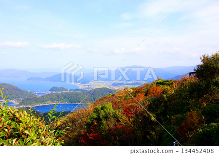 Mikata Terrace, Mikata Five Lakes Rainbow Line, Summit Park, Sea of Japan, Lake Suigetsu, Lake Hinata, Lake Suga, Lake Kugushi, Wakasa Bay 134452408