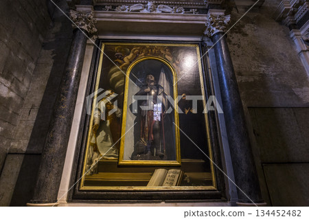 church of San Michele in foro, Lucca, Italy 134452482