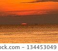 sunset over the sea 134453049